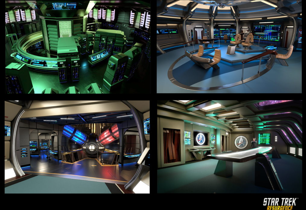 U.S.S. Resolute Interiors